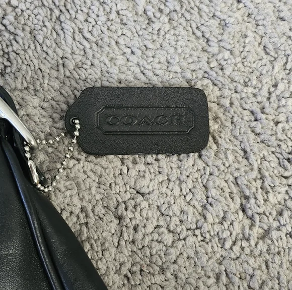 Coach Authentic Vintage Legacy West Zoe Hobo - Black Leather - Picture 2 of 10